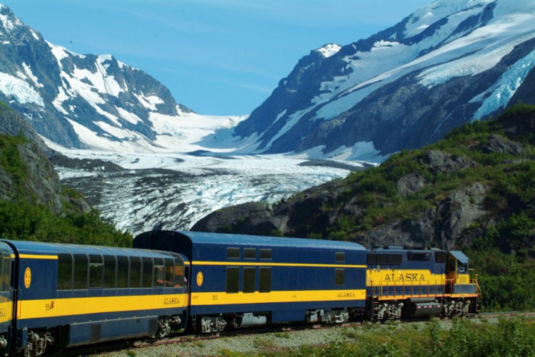 Alaska- Railroad, Denali Nat'l Park and Cruise